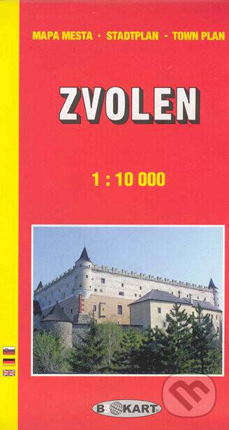 Zvolen, Detva, Sliač, Kováčová, Hriňová 1:10 000 - TATRAPLAN