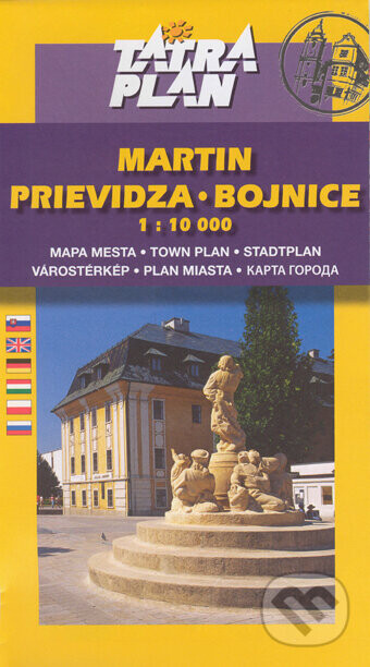 Martin, Prievidza, Bojnice 1:10 000 - TATRAPLAN