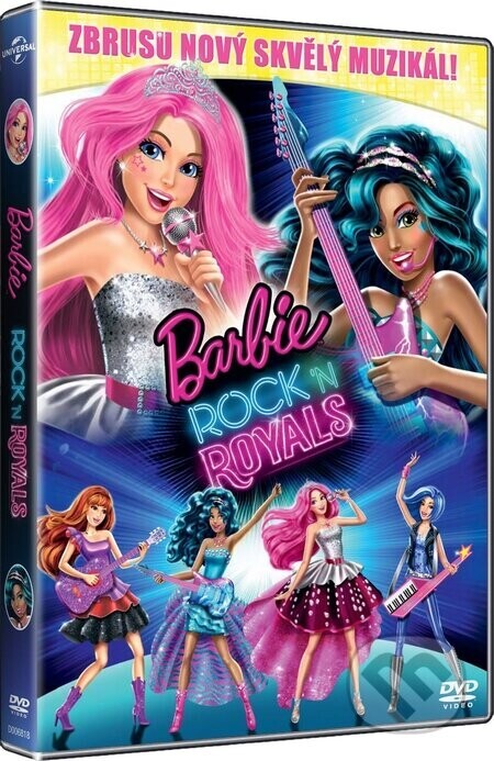 Barbie: Rock 'n Royals DVD
