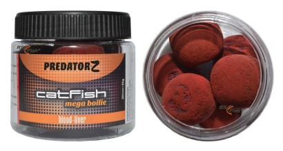 Carp Zoom Boilie Catfish Mega Boilie 50 g / 30mm - BLOOD LIVER