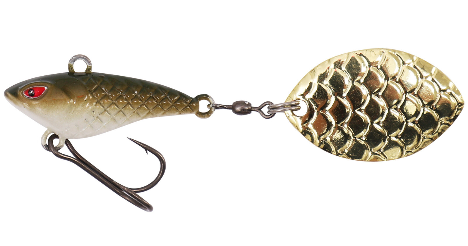 MIKADO - Nástraha M-TAIL DIRTY OLIVE 6g