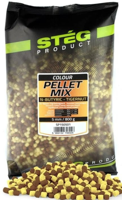 STÉG Pellet mix 5mm, 800g N-BITYRIC - TIGERNUT