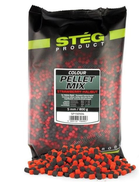 STÉG Pellet mix 5mm, 800g MANGO-CHILI