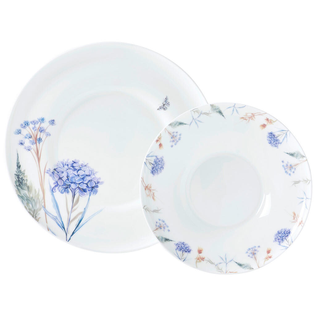 Novel JÍDELNÍ SOUPRAVA jemný kostní porcelán (fine bone china) keramika