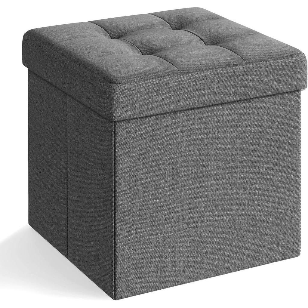 XXXL SEDACÍ BOX, textil, kompozitní dřevo, 38/38/38 cm