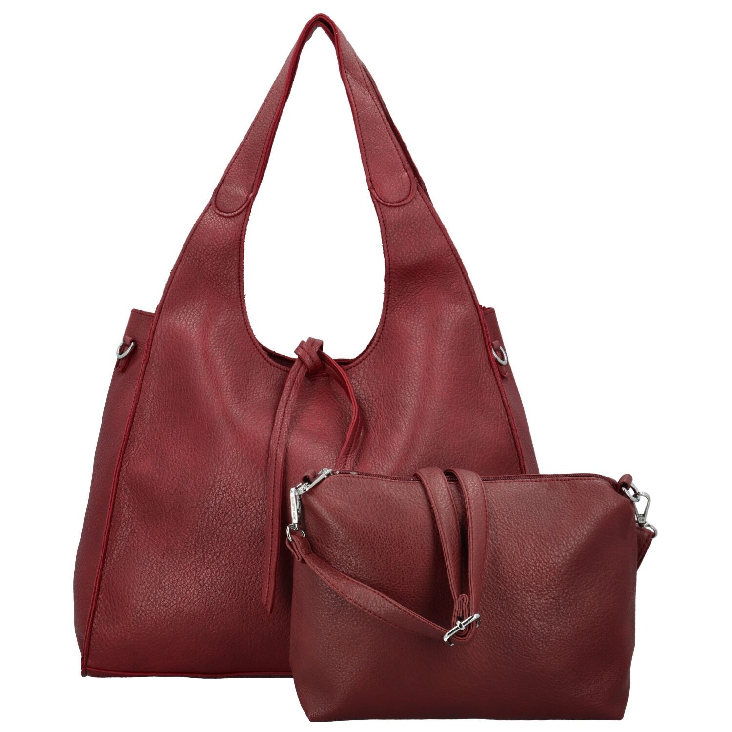 Dámský set kabelek vínový - Coveri Kiria vínová