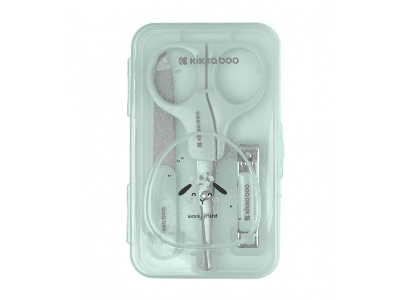 KIKKABOO Dětská manikúra Sleepy Sheep