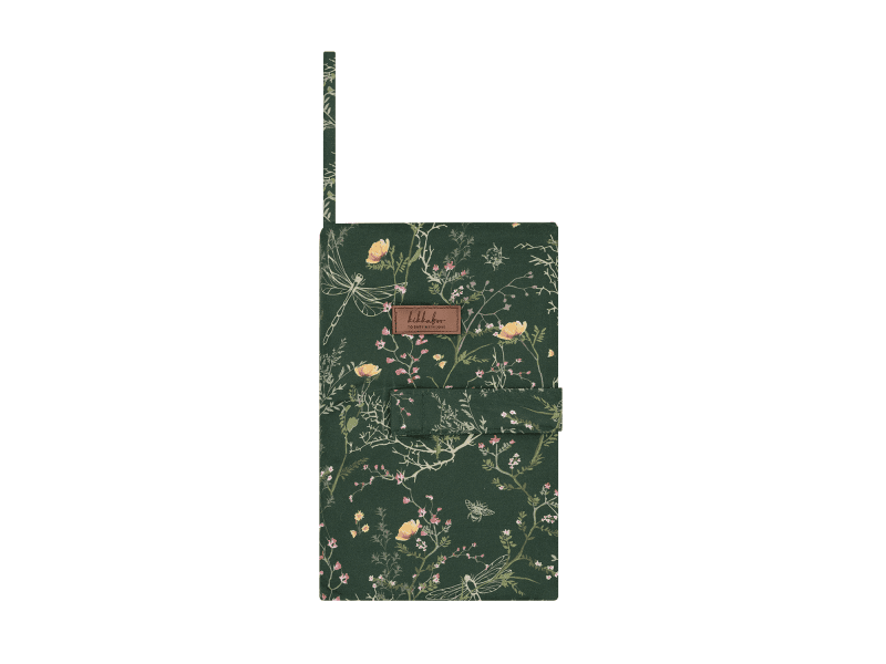 KikkaBoo Pouzdro na pleny Secret Garden Green