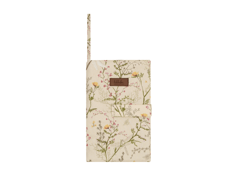 KikkaBoo Pouzdro na pleny Secret Garden Beige