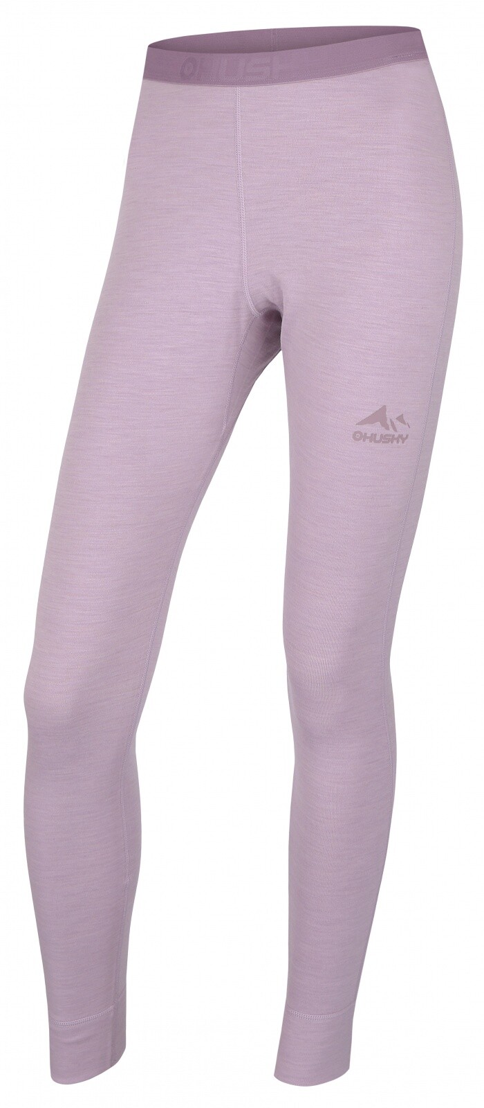 Husky Mercie L XL, light purple Merino termoprádlo kalhoty