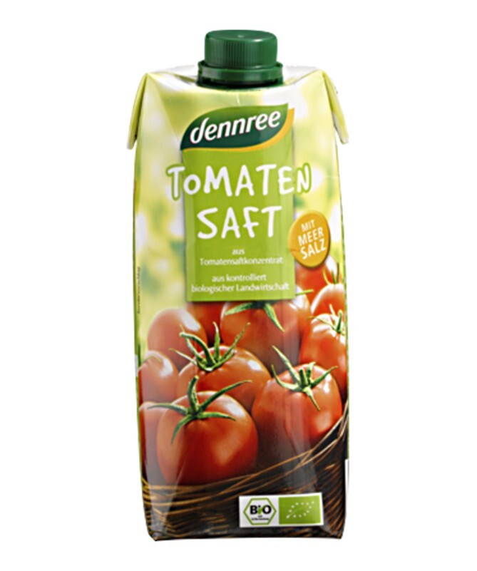 DENNREE Rajčatová šťáva BIO 500 ml DMT 10/2025