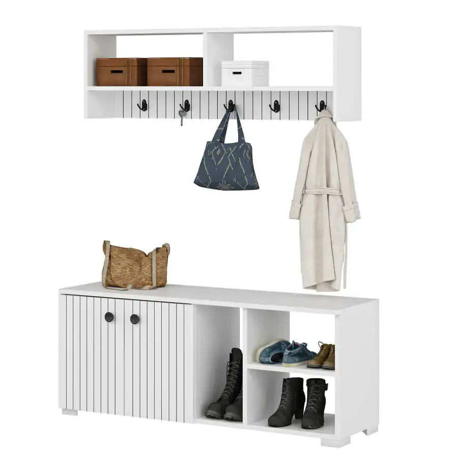 Casarredo Předsíňová sestava NULATO - bílá