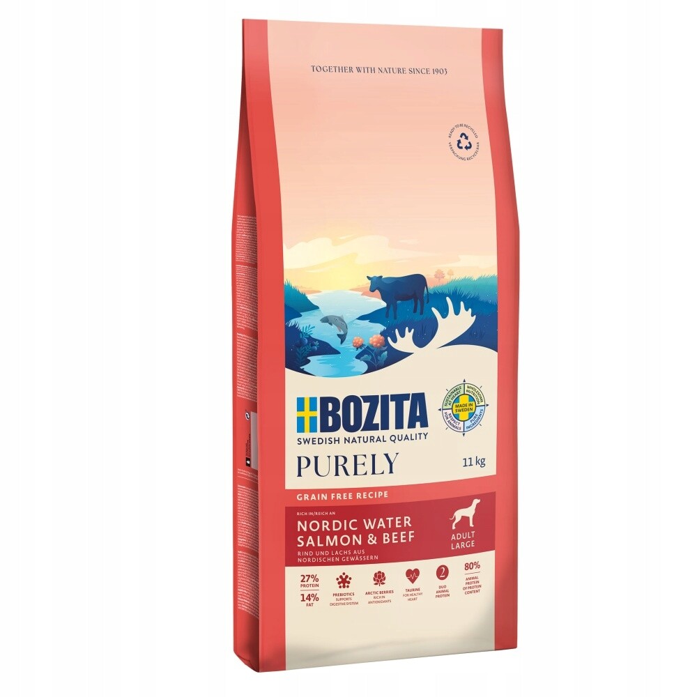 Bozita Grain Free Salmon & Beef Large - 11 kg