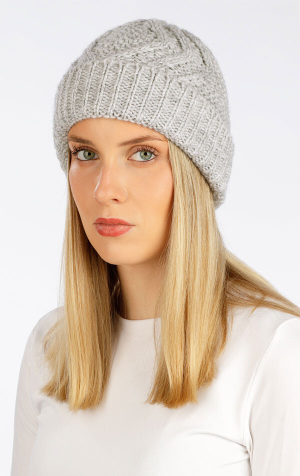 Dámská zimní čepice 7f407 litex uni