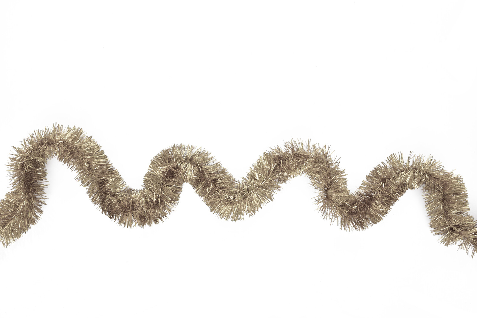 CHAMPAGNE | dekorační vánoční řetěz | široký & lesklý | 200 cm