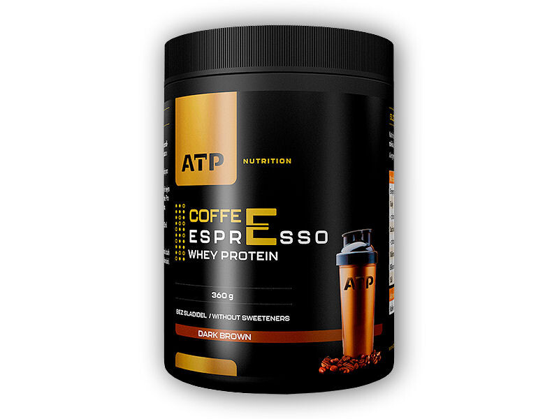 ATP Nutrition Coffee Espresso Whey Protein 360g dark brown