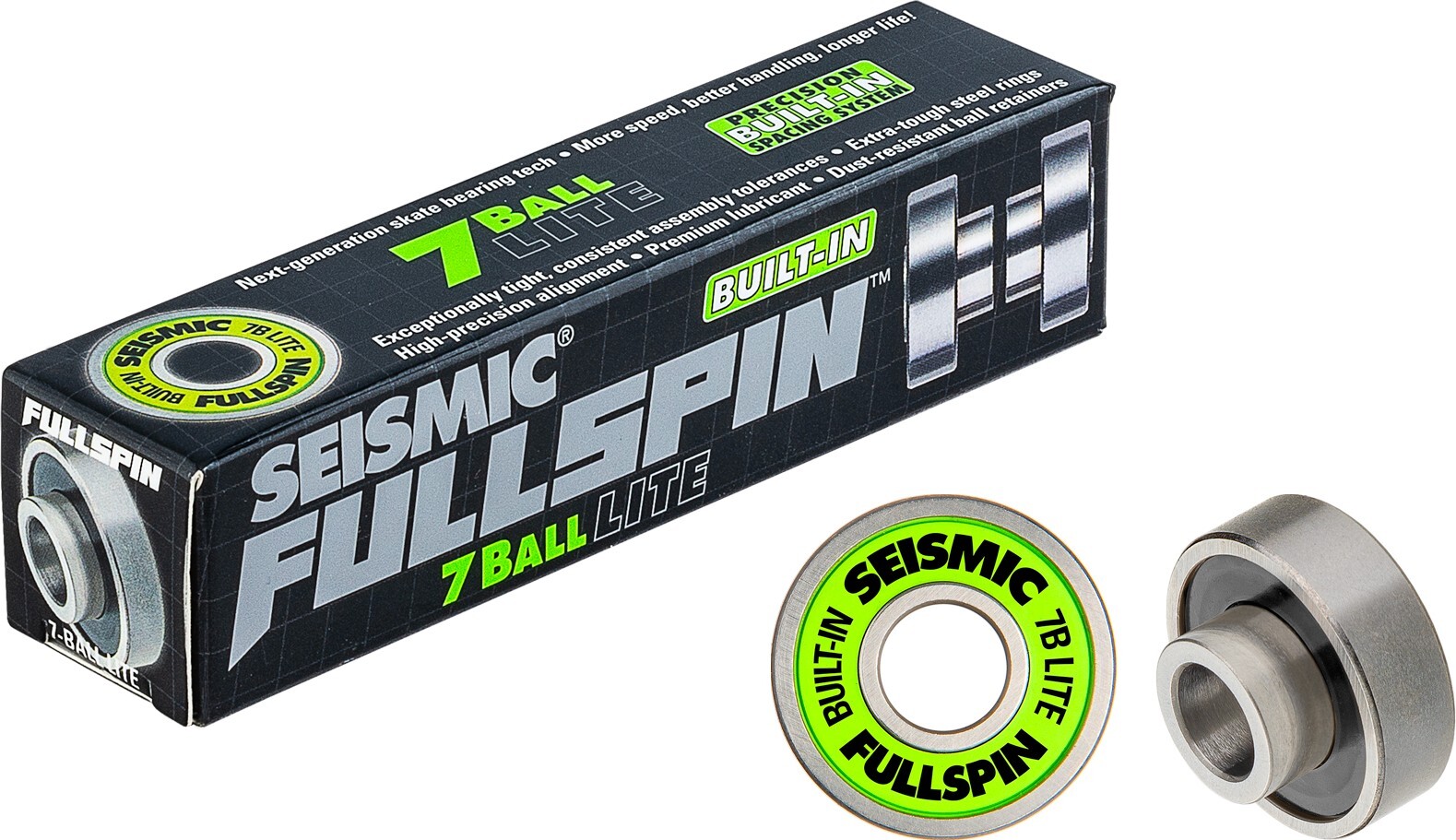 Seismic - Fullspin 7-Ball Lite Built-In - ložiska (8 kusů)