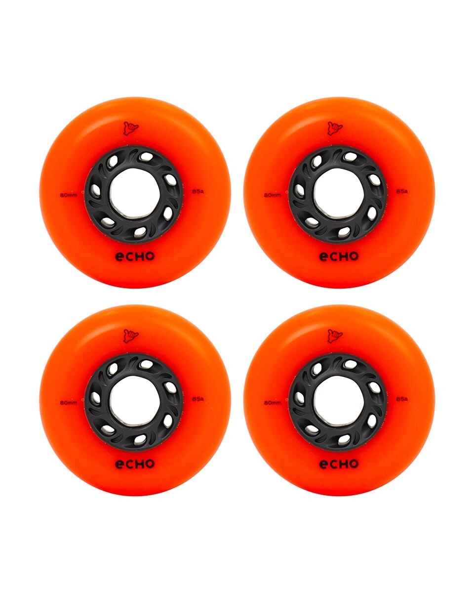 Echo - Drift Wheels 80mm Orange  - Kolečka na freestyle brusle (4ks)