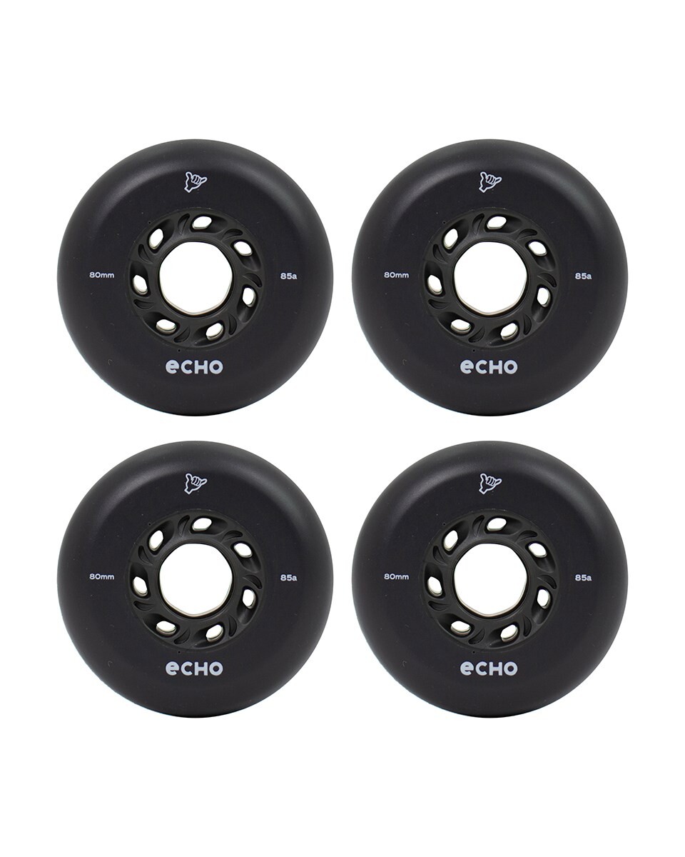 Echo - Drift Wheels 80mm Grey - Kolečka na freestyle brusle (4ks)
