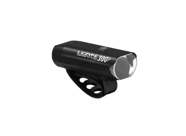 Lezyne Micro StVZO 300+ přední světlo Front Satin black
