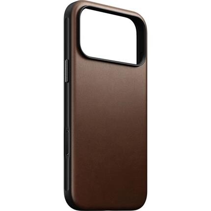 Nomad Modern Leather Case MagSafe kožený kryt iPhone 17 Pro Max Brown