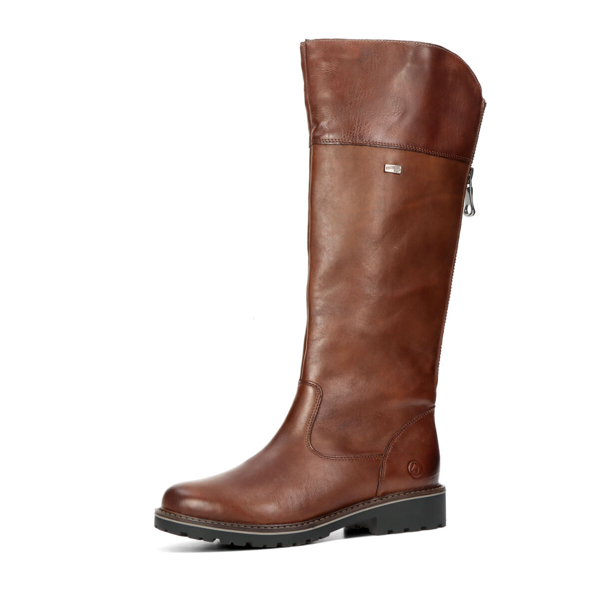 Remonte dámské zimní kozačky na zip - hnědé - 36