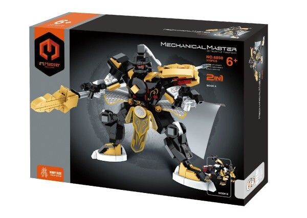 Teddies Stavebnice iM.MASTER mechanický bojový robot plast 370 dílků