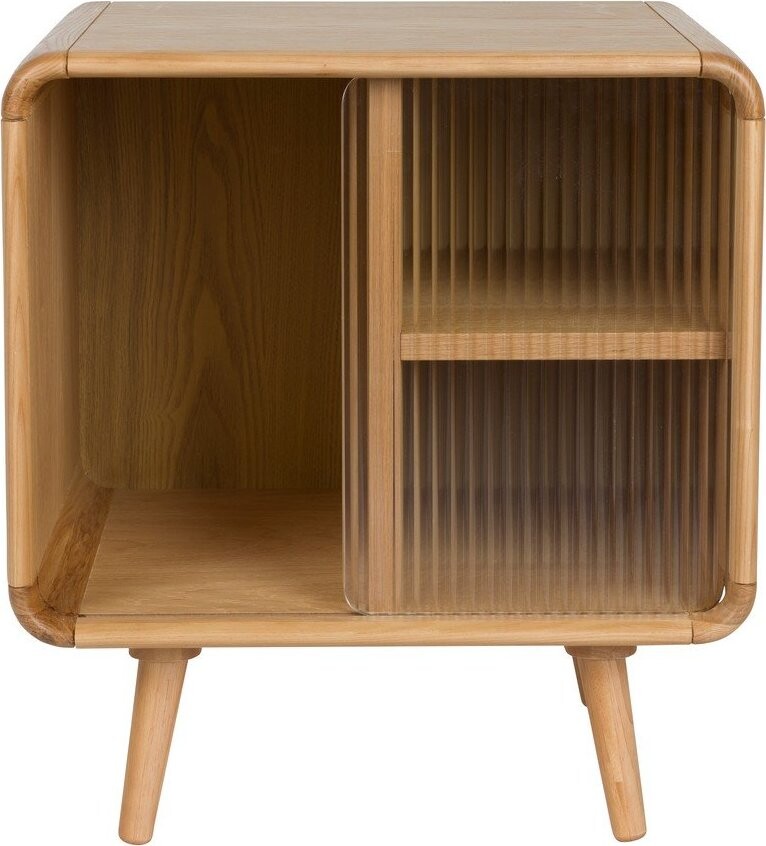 Odkládací stolek z masivního dřeva 40x50 cm Rise – Zuiver