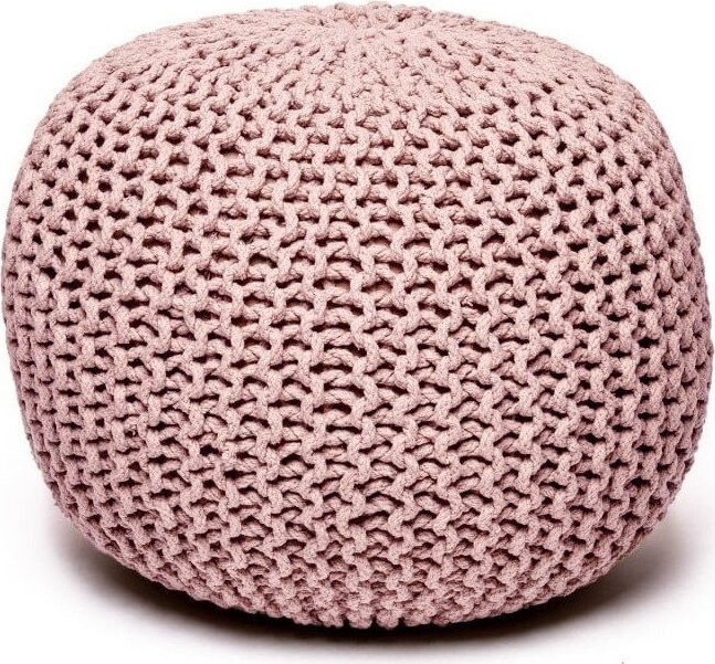 Starorůžový sedací puf Bonami Essentials Jagger