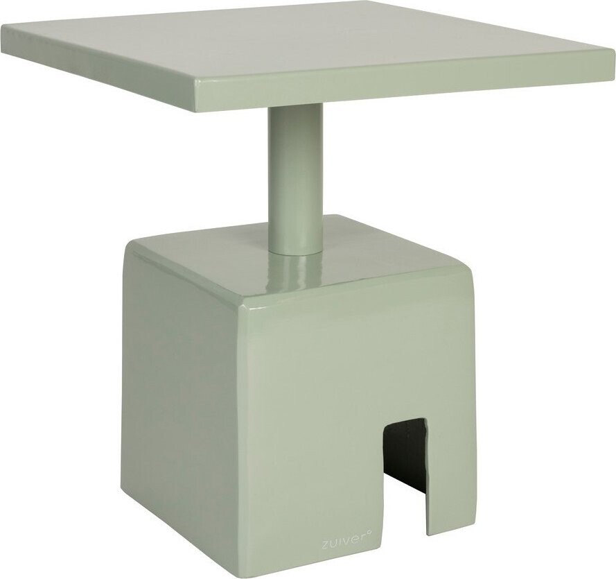 Kovový odkládací stolek 40x40 cm Chubby – Zuiver