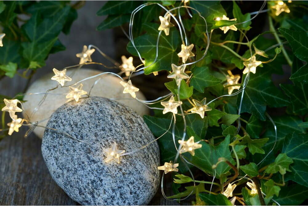 Světelný LED řetěz Sirius Trille Silver, délka 390 cm