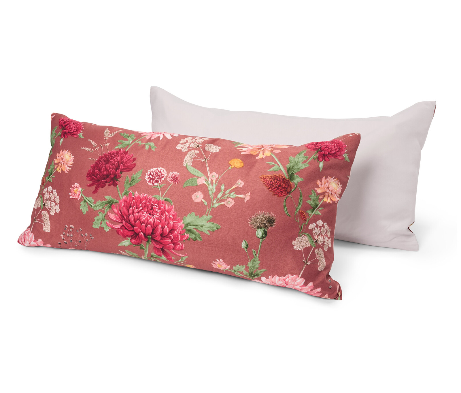 Tchibo - Povlaky na polštář z mikrovlákna - barva: červená