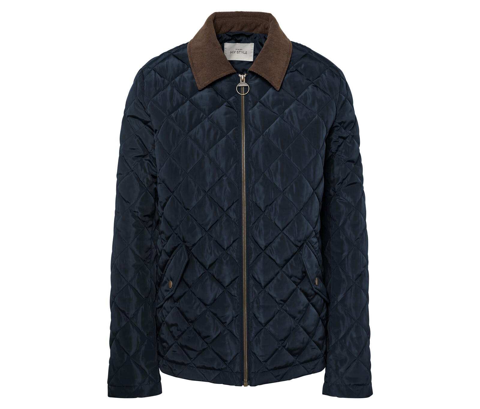 Tchibo - Prošívaná bunda - pro ženy - vel. 40 - barva: modrá