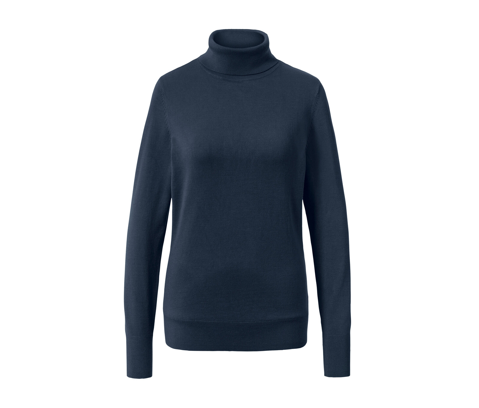 Tchibo - Rolák z jemného úpletu - pro ženy - vel. M 40/42 - barva: modrá