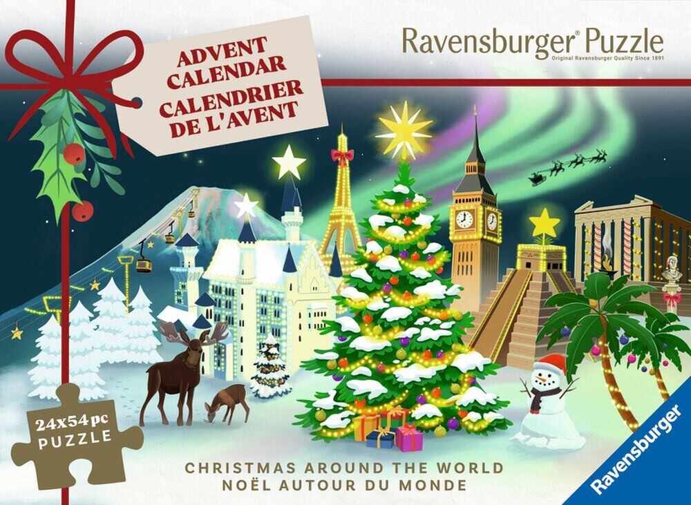 Ravensburger Adventní kalendář Minipuzzle