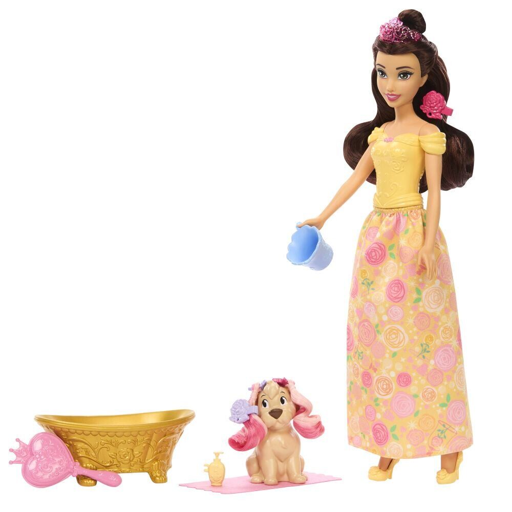Mattel Disney Princess Panenka Bella s pejskem