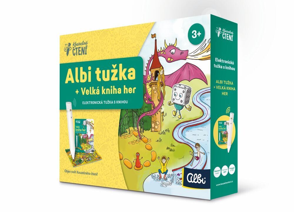 Albi Kouzelné čtení Albi tužka + Velká kniha her CZ