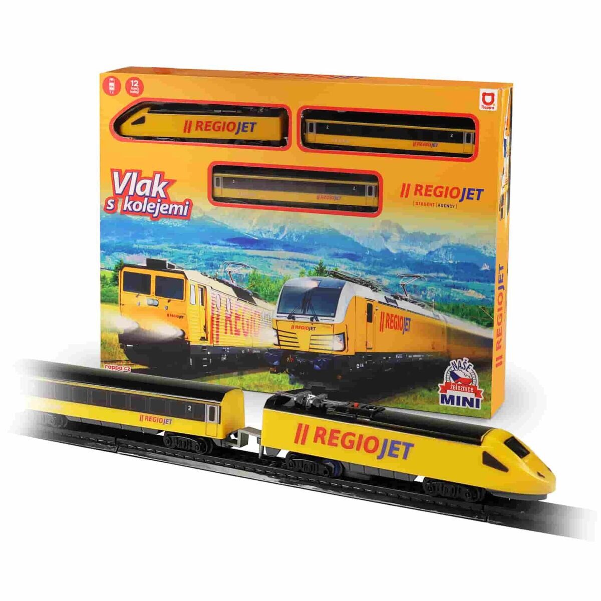 Rappa Vlak RegioJet MINI Naše železnice na baterie