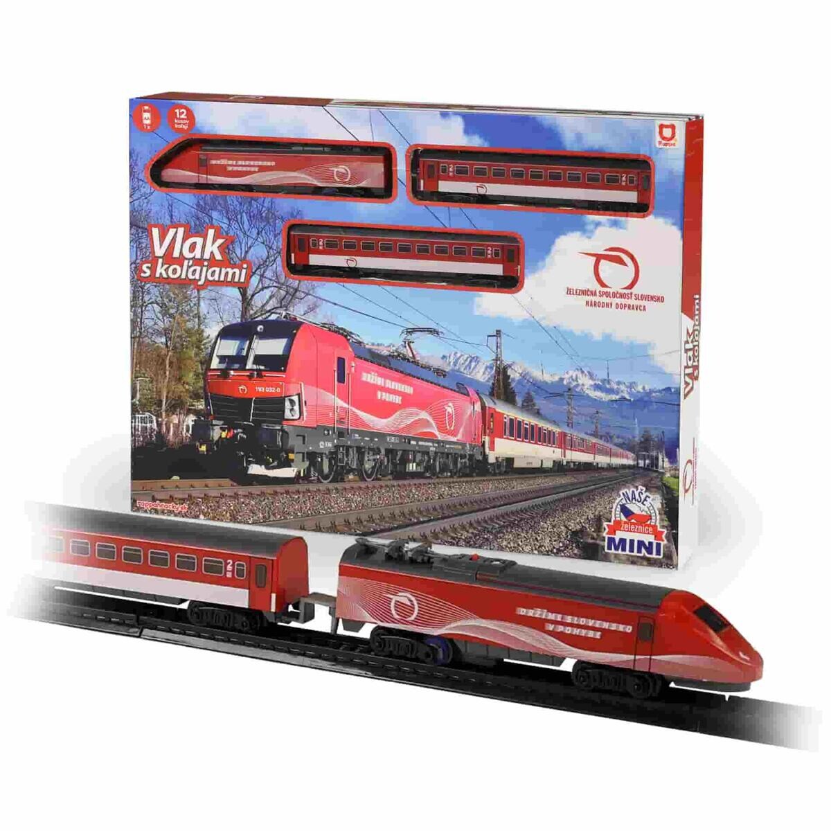 Rappa Vlak Železniční Společnost Slovensko MINI Naše železnice na baterie
