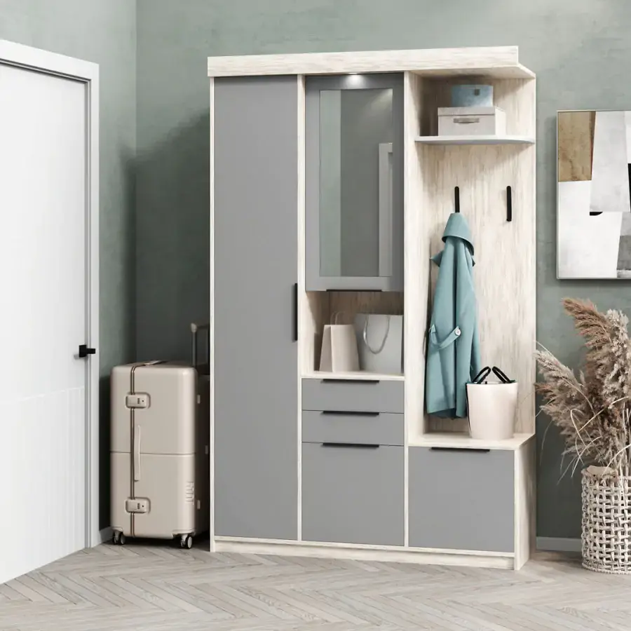 Casarredo Předsíň ELORA 1 - šedá/light artwood