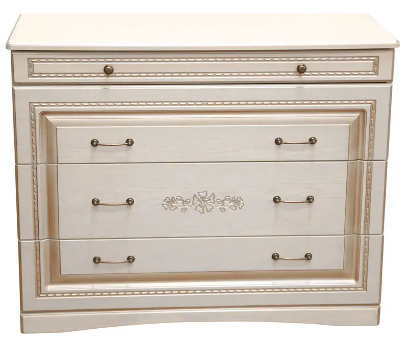 Casarredo Komoda AJAX - bílá/patina