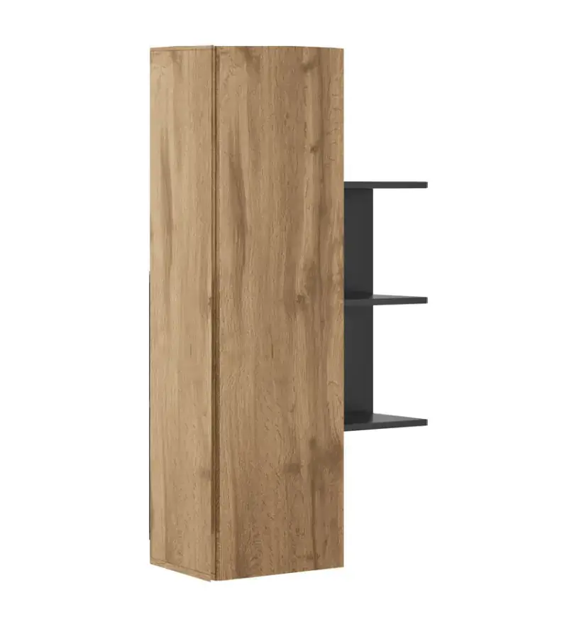 Casarredo Závěsná skříňka SMARA - dub/antracit