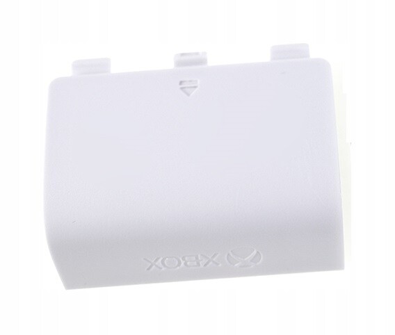 Záslepka Klapka Košík Na Baterie Kryt Baterie Série Originál Logo Bílá