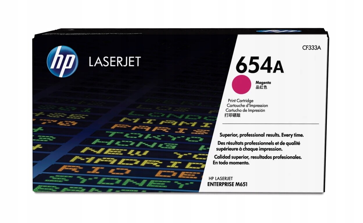 Toner Hp 654A CF333A červený (magenta)