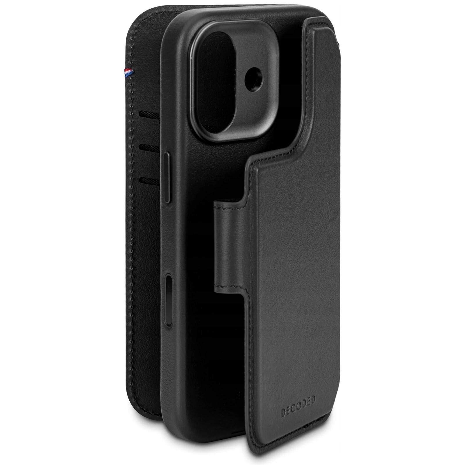 pouzdro obal kryt Decoded pro iPhone 17 s MagSafe koženým povrchem