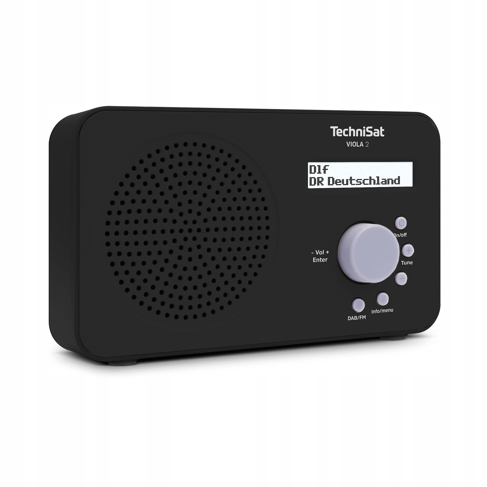 Síťové a bateriové rádio Dab+, Fm TechniSat Viola 2