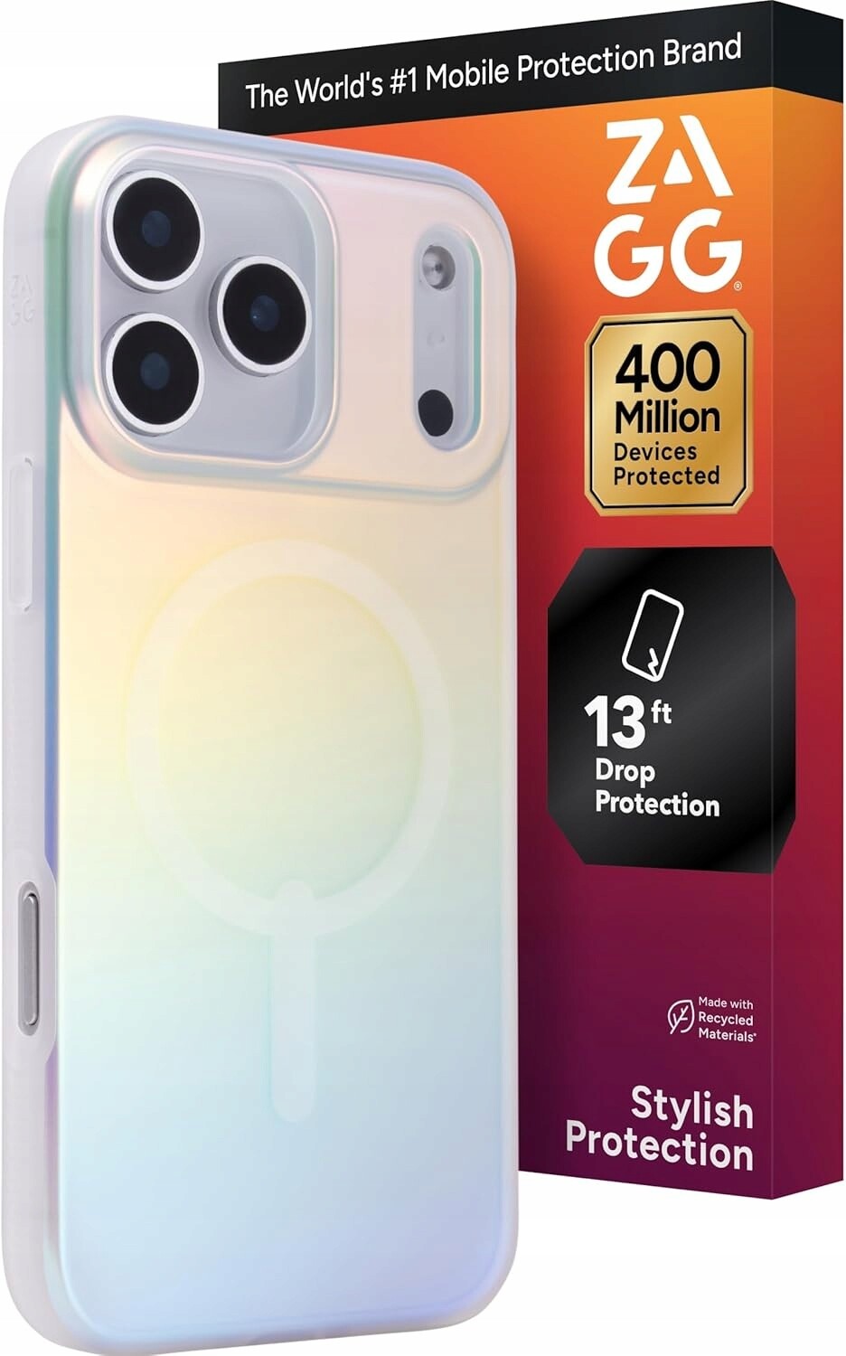 Pouzdro Zagg pro iPhone 17 Pro Max, obal MagSafe, matné pouzdro, zadní kryt