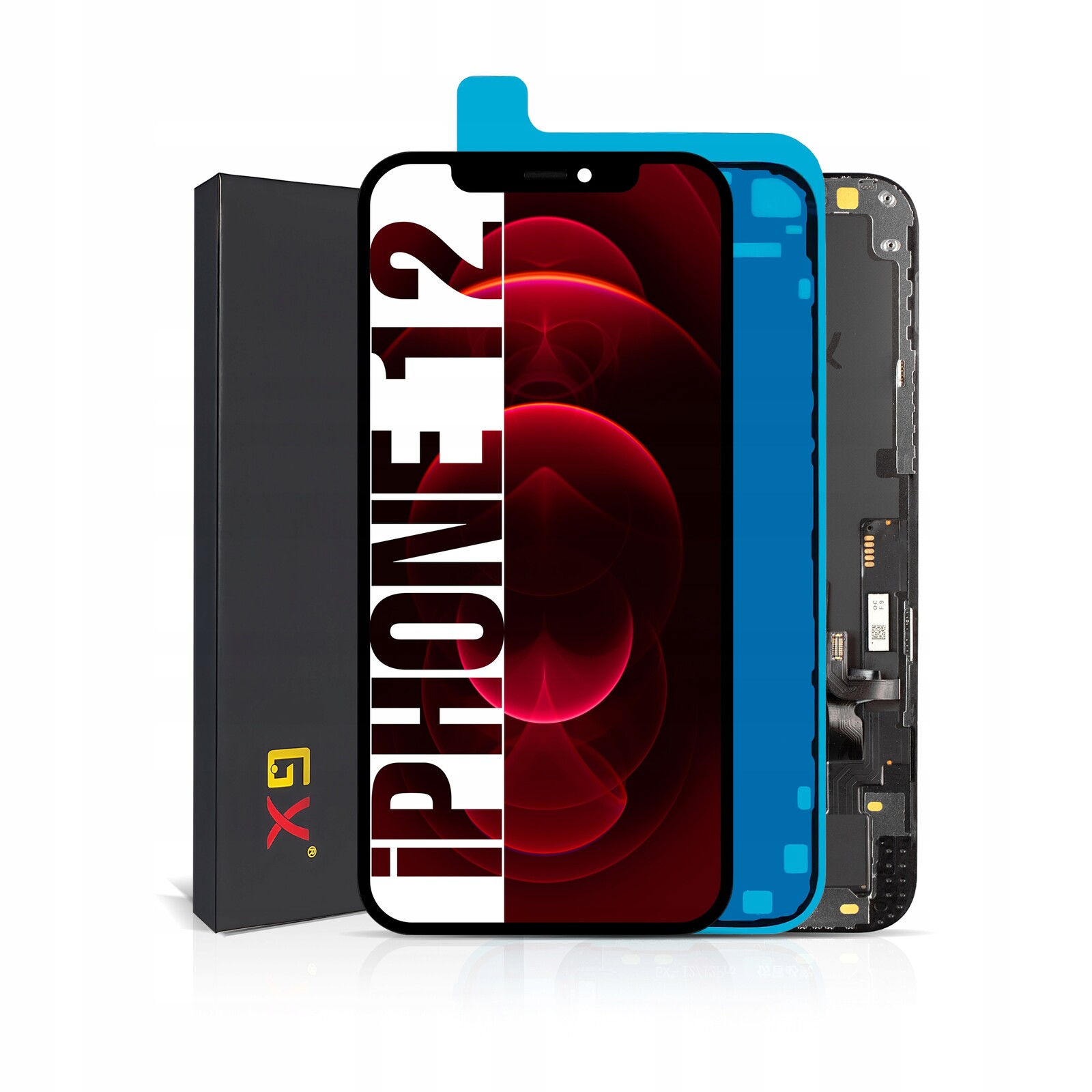 Displej pro iPhone 12 12 Pro LCD displej Oled Gx A2407 Vyměnitelný čip