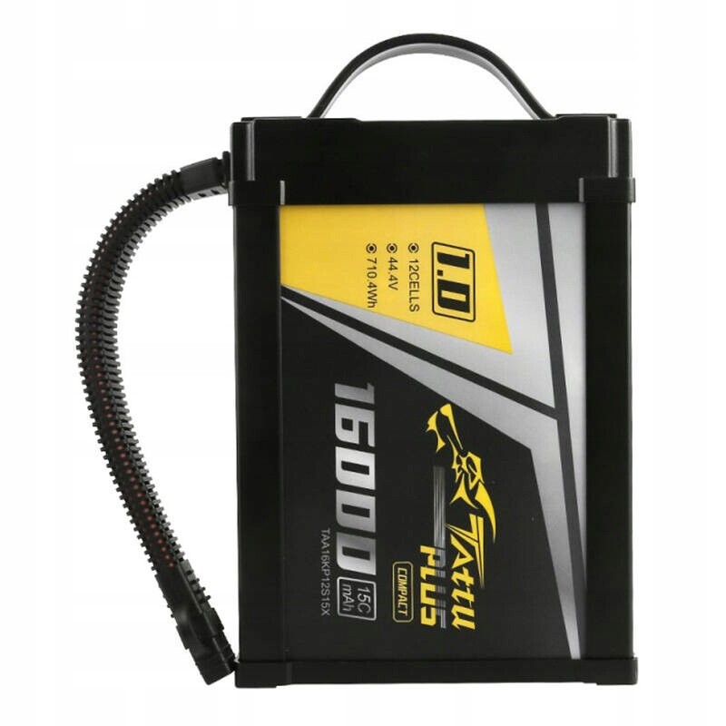 Akumulátor Tattu Plus 16000 mAh 12S 15C 44.4V Lipo Pack s konektorem XT90-S