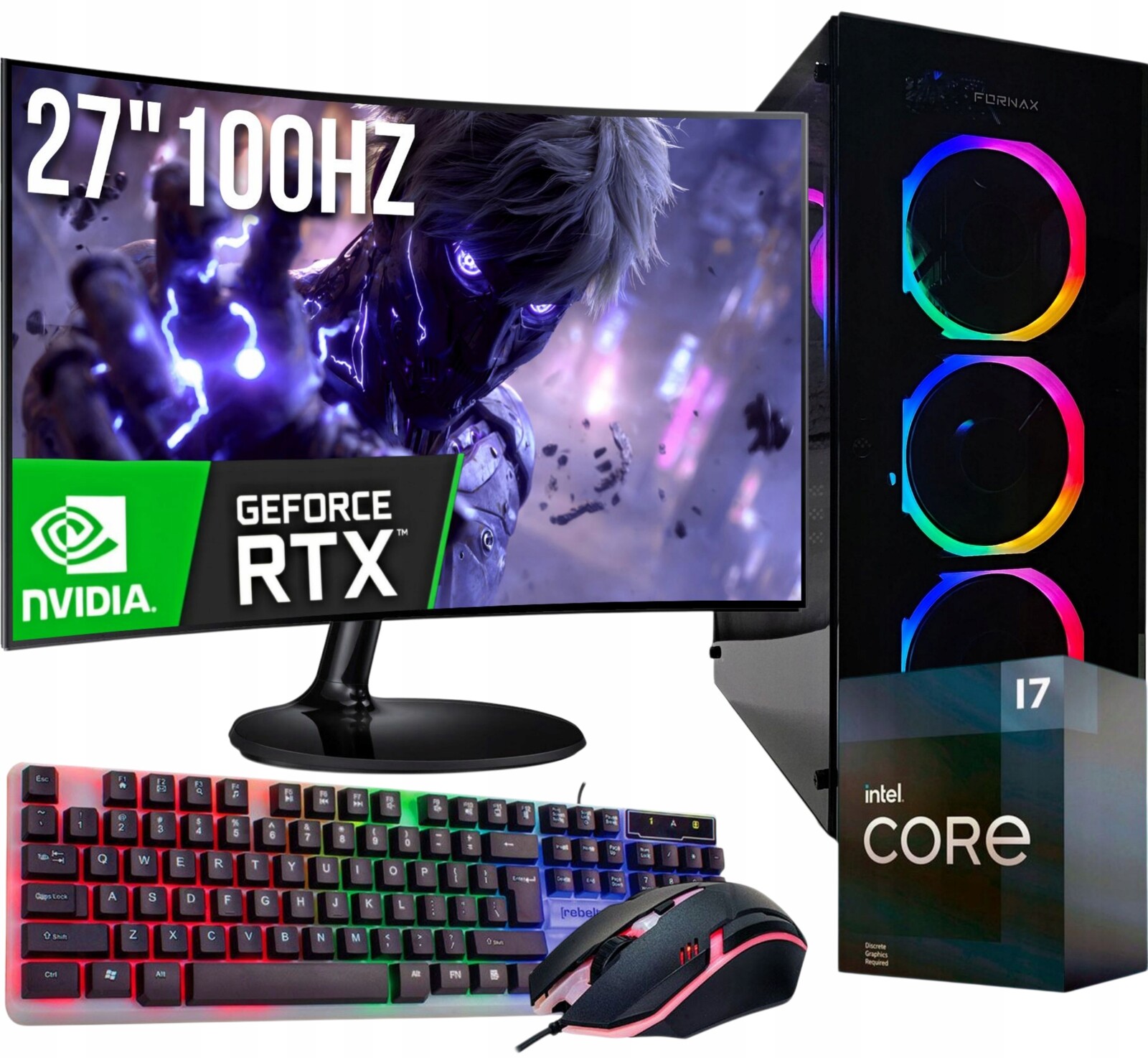 Počítač Intel i7 32GB 1TB Ssd Rtx 5070 12GB